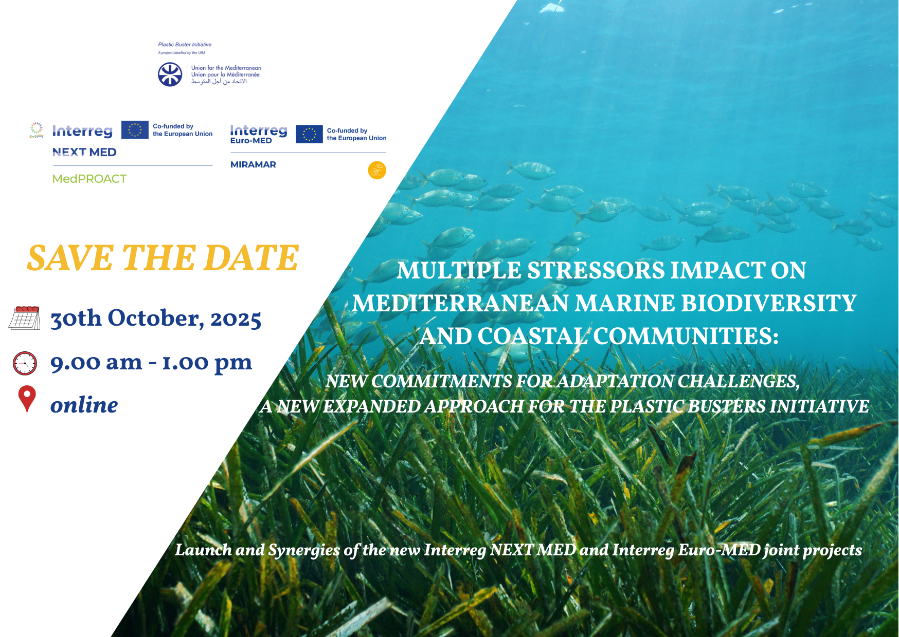 MULTIPLE STRESSORS IMPACT ON MEDITERRANEAN MARINE BIODIVERSITY AND COASTAL COMMUNITIES